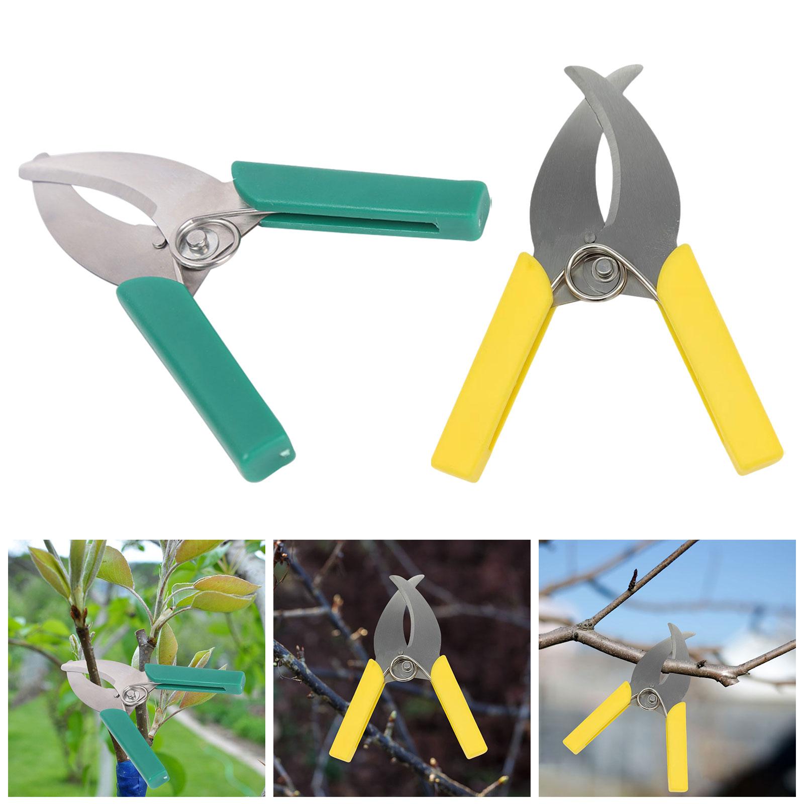 Gardening Tools Scissors - แหวน Barking เครื่องตัดกรรไกรสวนตัดแต่งกิ่งต้นไม้กรรไกร Hand Grafting เครื่องมือสําหรับกระถางต้นไม้ผลไม้สวนองุ่น