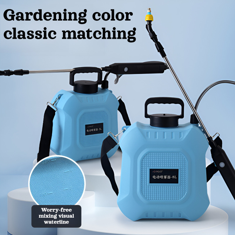 Gardening Tool Diy - กระบอกฉีดน้ำไฟฟ้าแบบชาร์จ USB ขนาด 5 ลิตร/8 ลิตร