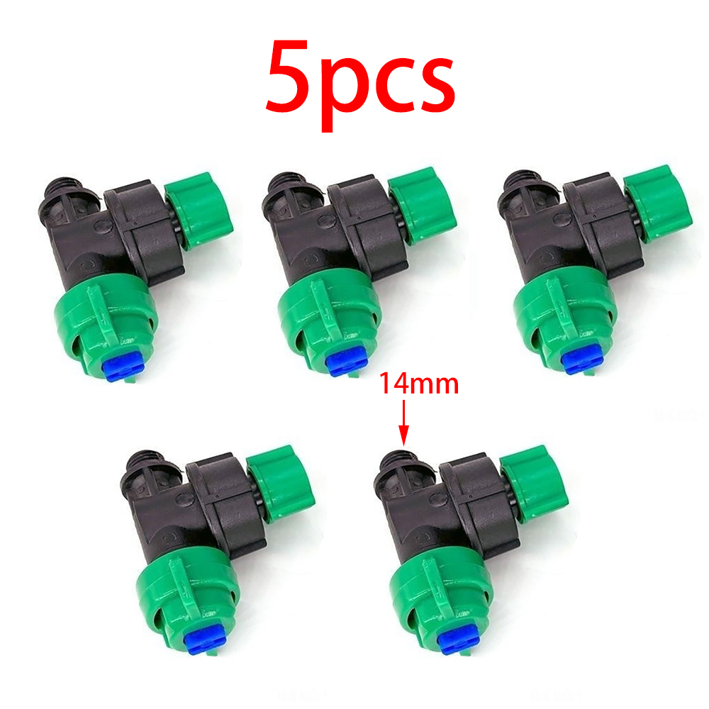 Gardening Tool Diy - 5 ชิ้นสเปรย์อุปกรณ์ท่อท่อ Clamp, ป้องกันหยดรดน้ําสวน, การเกษตร Sprayer