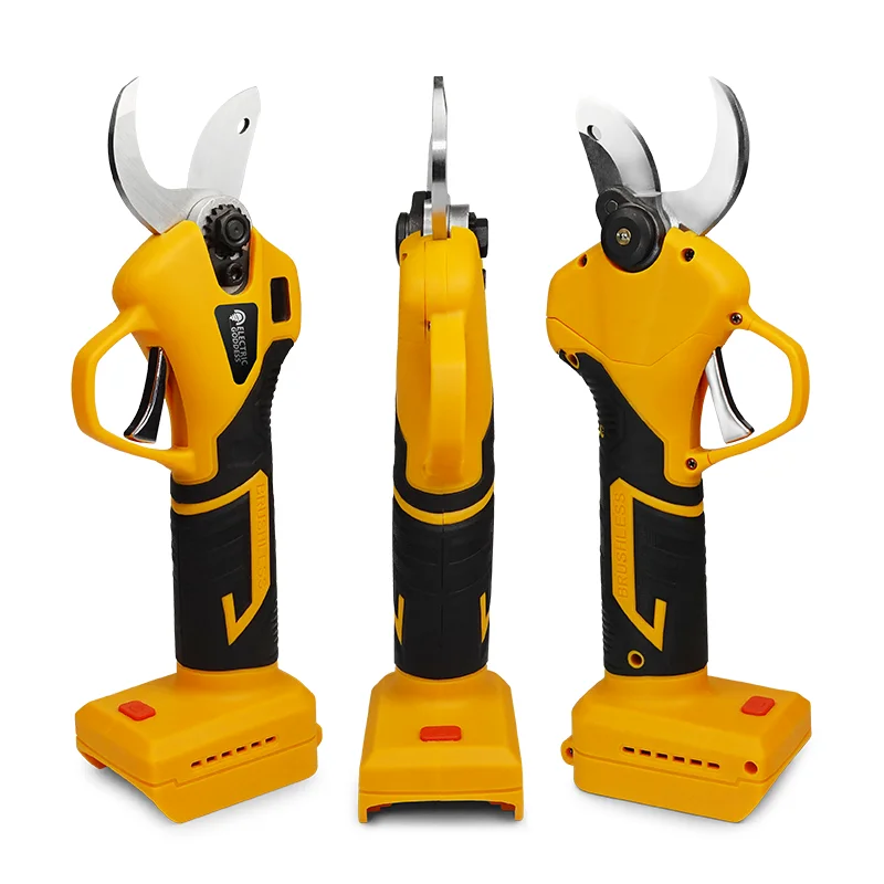 Gardening Tools Scissors - กรรไกรไฟฟ้าไร้สาย ขนาด 50 มม. สำหรับตัดแต่งกิ่งไม้ในสวน ใช้กับแบตเตอรี่