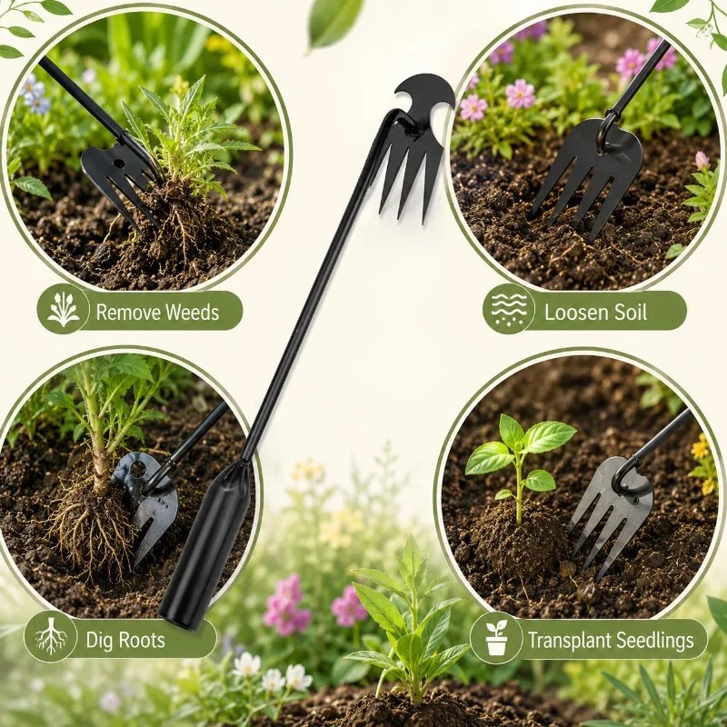 เครื่องมือทำสวน 2-in-1 แบบใช้ม - Gardening Tools To Remove Weeds บทวิจารณ์และราคา