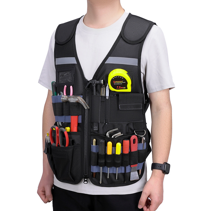 เสื้อกั๊กใส่เครื่องมือหลายช่อง - Gardening Tools Logo บทวิจารณ์และราคา