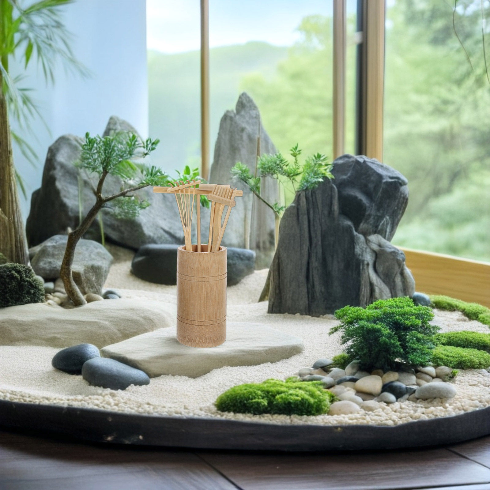 ชุดอุปกรณ์จัดสวนทรายเซน 1 ชุด  - Gardening Tool Diy บทวิจารณ์และราคา