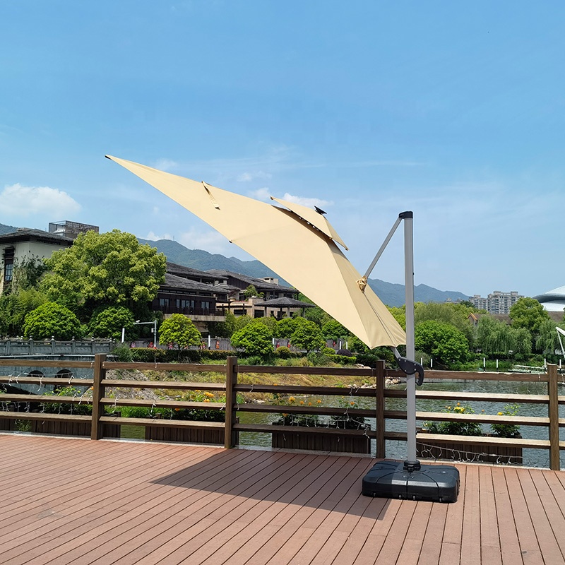 ร่มกันแดดขนาดใหญ่ 3*3 เมตร แบบ - Gardening Tools Logo บทวิจารณ์และราคา