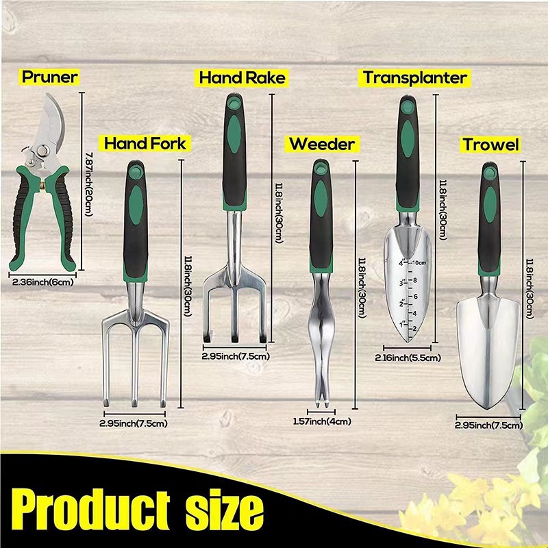 ชุดเครื่องมือทำสวน 11 ชิ้น อลู - Gardening Tools Gift Set บทวิจารณ์และราคา