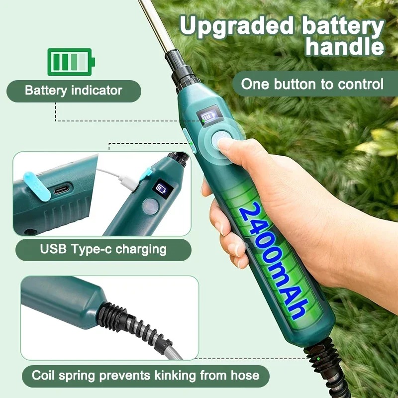 เครื่องพ่นน้ำแรงดันสูงแบบพกพา  - Gardening Tools Lowes บทวิจารณ์และราคา