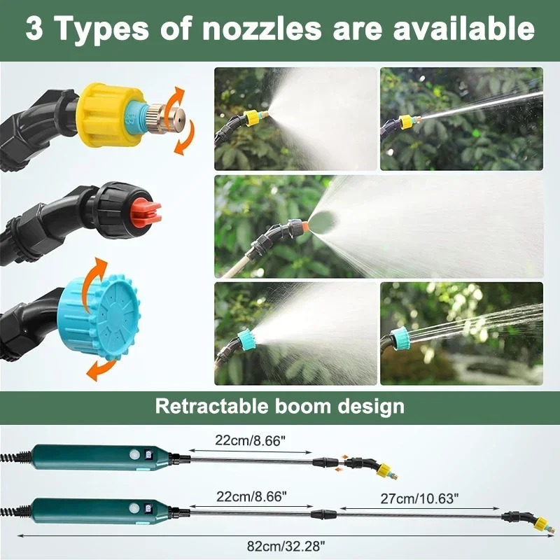 เครื่องพ่นน้ำแรงดันสูงแบบพกพา  - Gardening Tools Lowes บทวิจารณ์และราคา