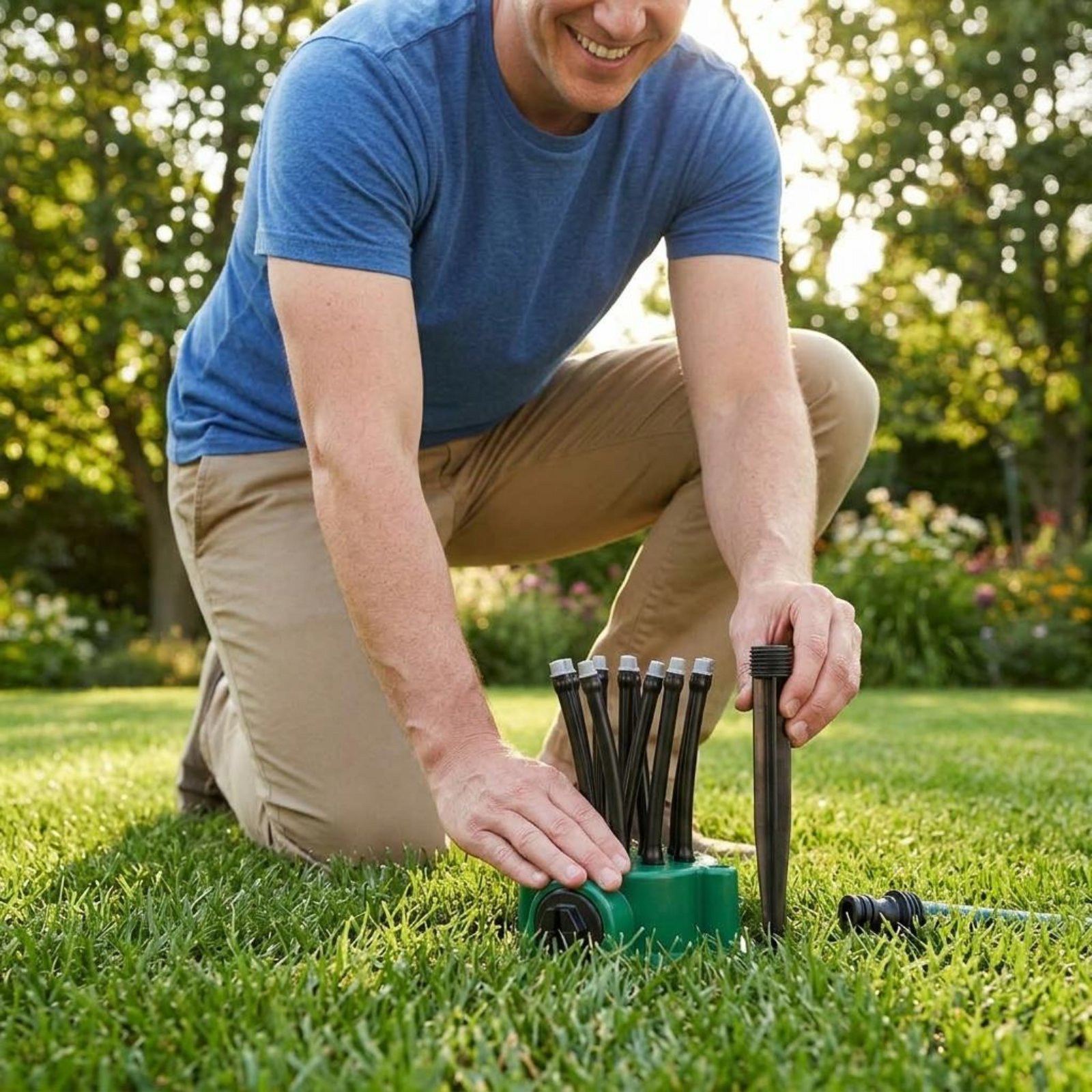 สปริงเกอร์ 360 องศา สเปรย์ละออ - Gardening Yard Tools บทวิจารณ์และราคา
