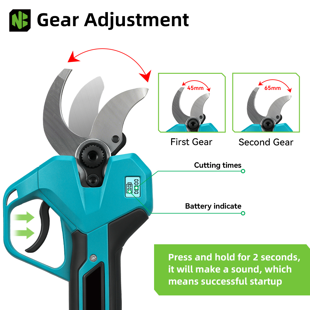 NEWBENY กรรไกรตัดแต่งกิ่งไฟฟ้า - Gardening Tools Scissors บทวิจารณ์และราคา