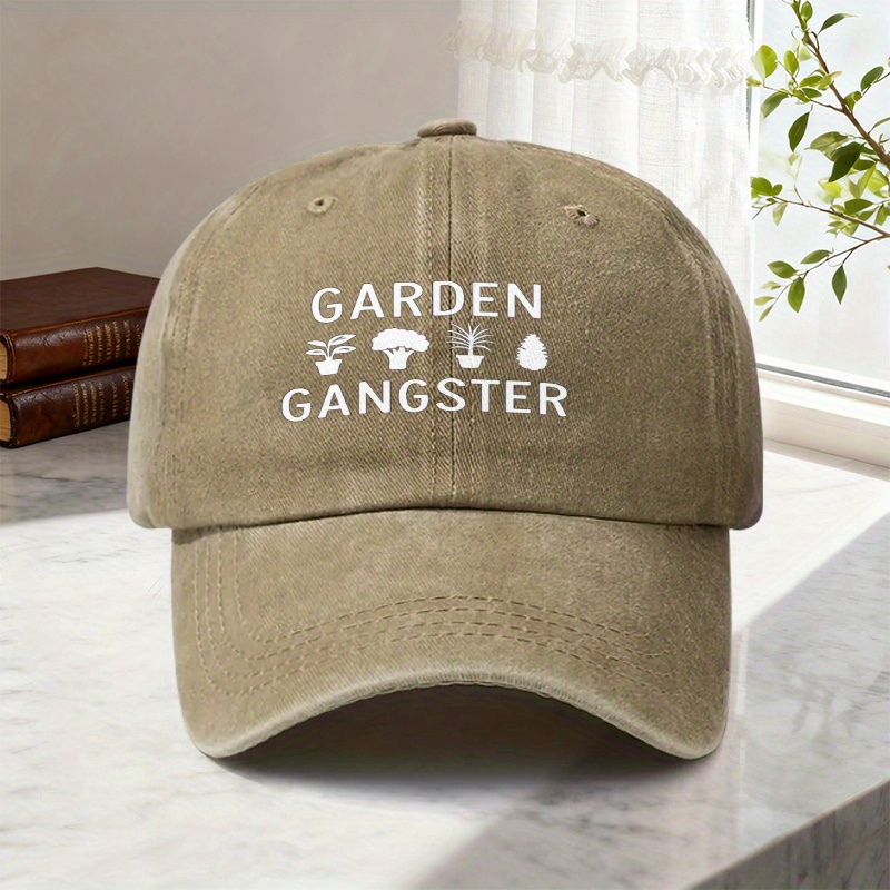 หมวกแก๊ปปรับได้ Garden Gangste - Gardening Tools Logo บทวิจารณ์และราคา