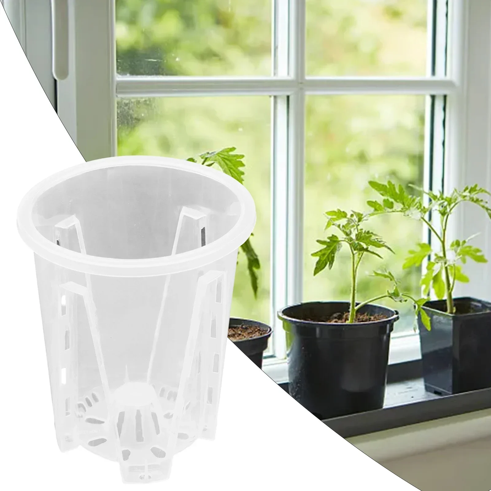 กระถางกล้วยไม้พลาสติกพร้อมรูระ - Orchid Potting Mix บทวิจารณ์และราคา