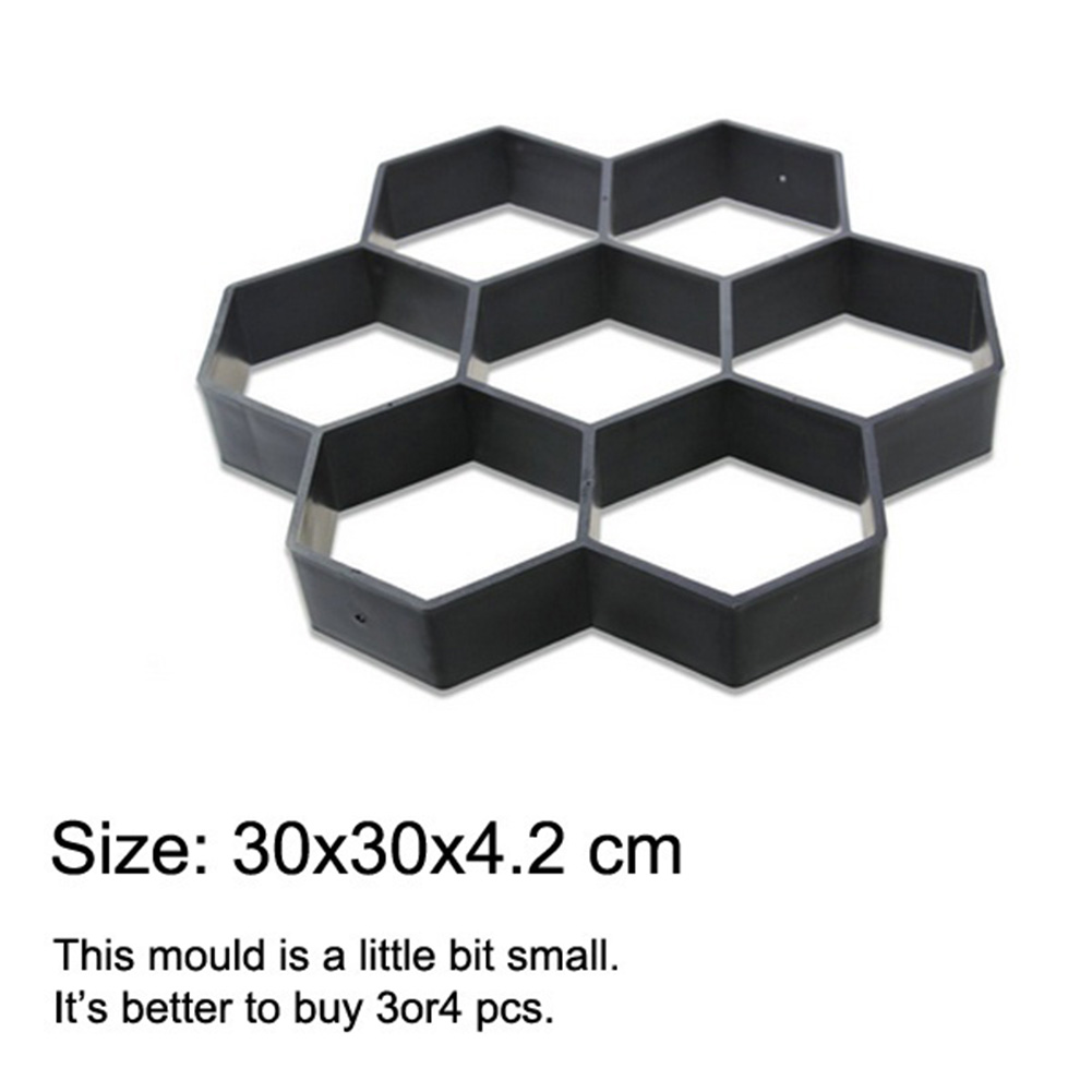 แม่พิมพ์ปูพื้นสวน 7 ช่องแบบ DI - Gardening Tool Diy บทวิจารณ์และราคา