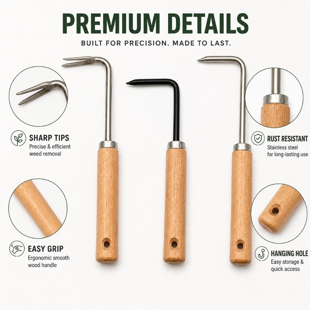 เครื่องมือดึงรากและกำจัดวัชพืช - Gardening Tools To Remove Weeds บทวิจารณ์และราคา