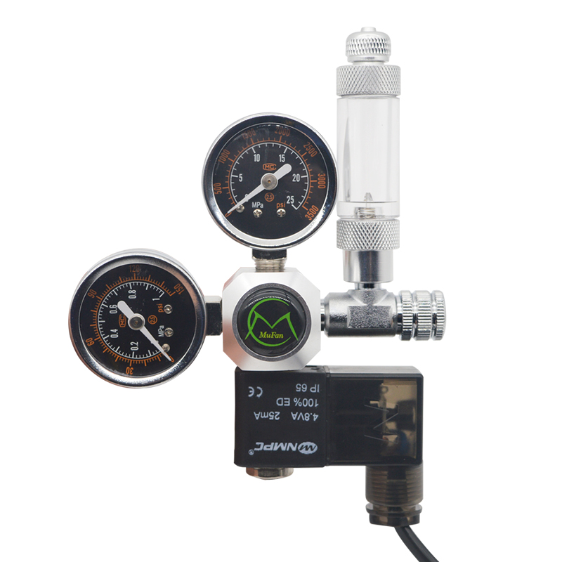 Aquarium CO2 Regulator Magneti - Aquaponics Fish Tank บทวิจารณ์และราคา