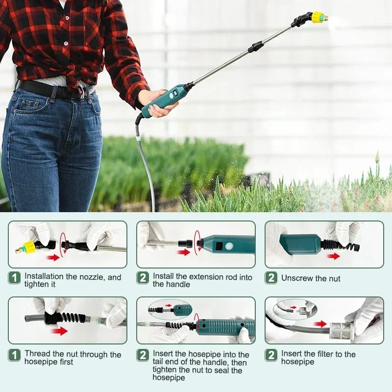 เครื่องพ่นยาไฟฟ้าสำหรับสวน 240 - Gardening Tools Lowes บทวิจารณ์และราคา